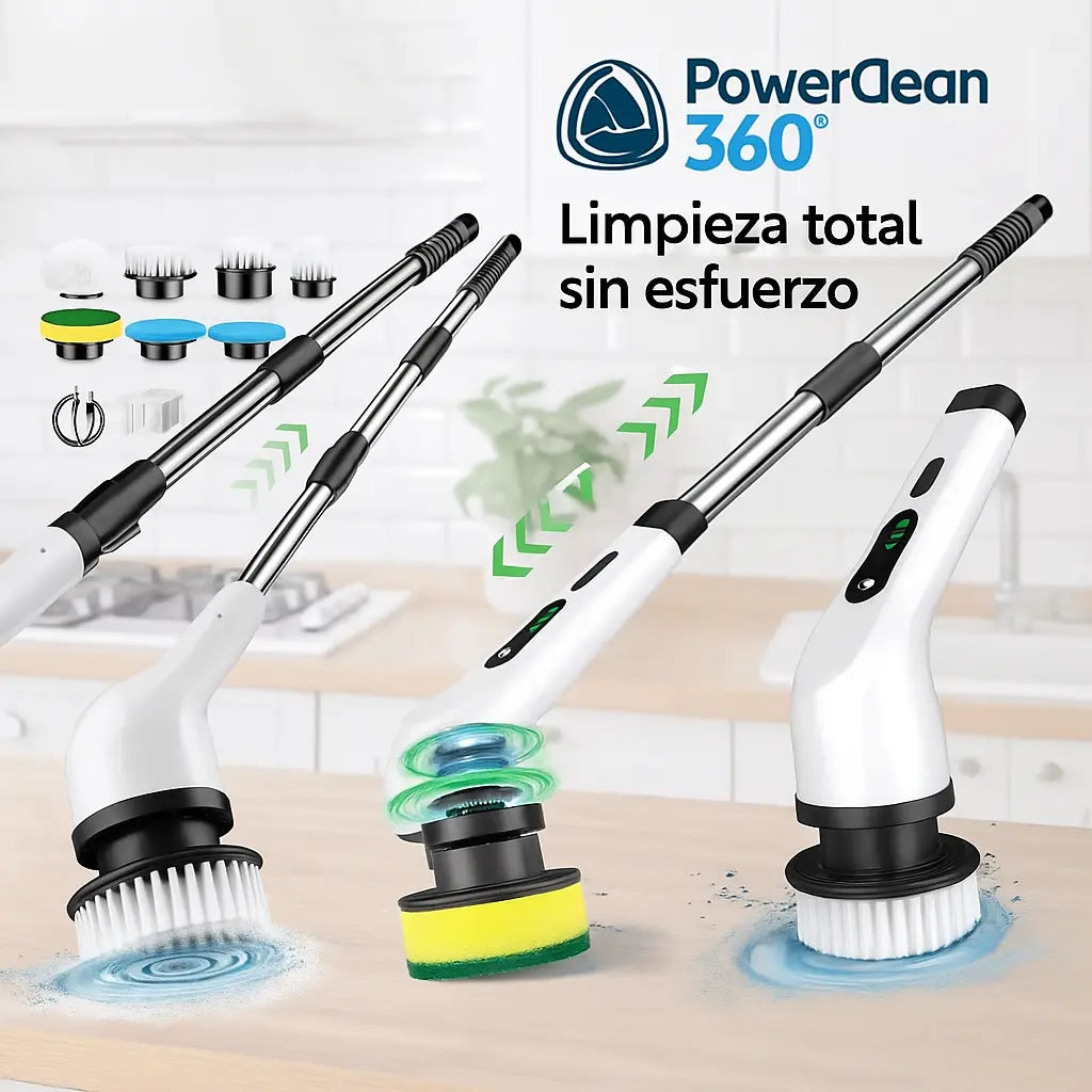 ¡DEJA DE TALLAR Y TERMINAR AGOTADA! Limpia más rápido con el Cepillo Eléctrico 9 en 1 — ⚠️ Oferta por tiempo limitado