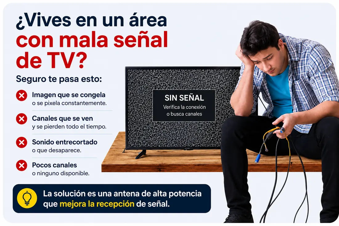 Recepción de señal TDT disponible