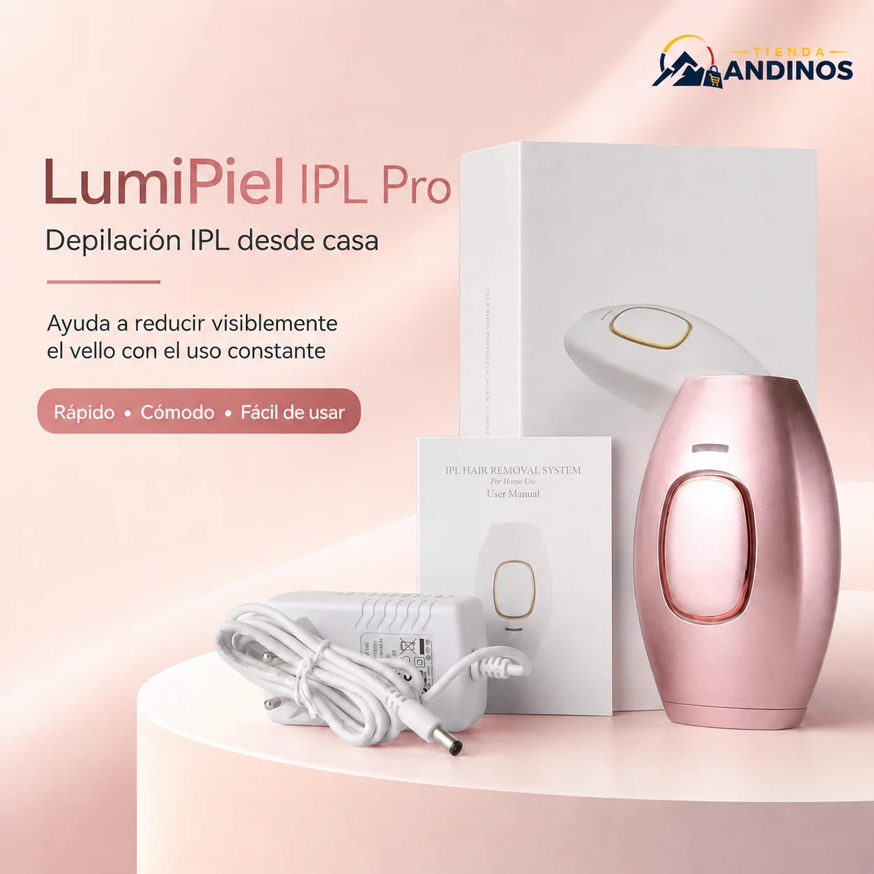 Depiladora Láser en casa LumiPiel IPL Pro™: resultados en 12 semanas